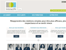 Tablet Screenshot of interactifs.fr
